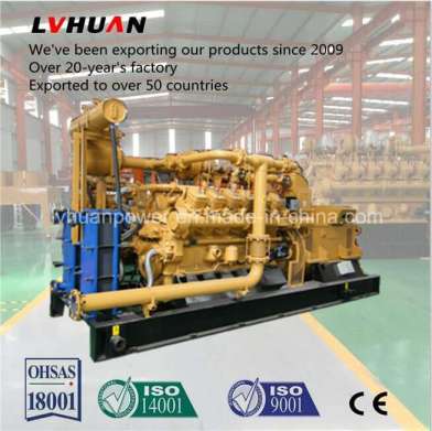 500kw Natural Gas Generator with Gas Turbine Engine