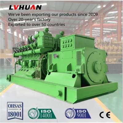 600kw Electric Power 3phase 4wire Coal Bed Gas Generator